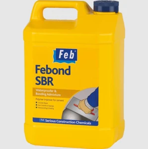 Feb Febond SBR Waterproofer & Bonding Admixture, 5L